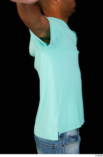 Aaron blue t-shirt dressed upper body 0007.jpg